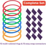 Glow Basketball Net, Nightlight Basketball Net Luminous Outdoor Portable Sun Powered Sport Nylon