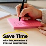 Post-it Super Sticky Notes, 24 Sticky Note Pads, 3 x 3 in., School Supplies, Office Products, 2X the Sticking Power, Supernova Neons Collection - Image 10
