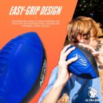 Nerf Pro Grip Football, Blue, Classic Foam Ball, Easy to Catch & Throw, Sports Toys, Christmas Gifts or Stocking Stuffers for Kids - Image 8