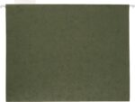 Amazon Basics Hanging Organizer File Folders for Efficient Filing, Sturdy, Adjustable Tabs, Letter Size, Pack of 25, Green - Image 6