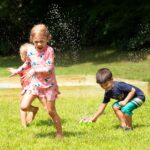 Melissa & Doug Sunny Patch Pretty Petals Flower Sprinkler Toy with Hose Attachment Toddler and Kids Outdoor Water Play Ages 3+ - Image 6