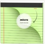 5pcs Small Note Pads 5x8 Notebook College Ruled Legal Pads Color Notepads 5 Pack Study Back Writing Pads 5 x 8 Perforated Narrow Ruled Pads of Paper for School & Office Supplies 30 Sheets/Pack - Image 4