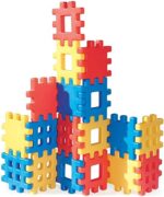 Little Tikes Big Waffle Block Set - 18 pieces, Blue/Red/Yellow - Image 6