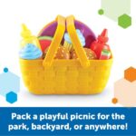 Learning Resources New Sprouts Picnic Set - 15 Pieces, Ages 18+ months Pretend Play Food for Toddlers, Preschool Learning Toys, Kitchen Play Toys for Kids - Image 2