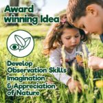 Taksa Toys Locomo Family 1 Open-Ended Waldorf Educational Outdoor Play Figures, Wooden Animal Montessori Toys for Kids 3 4 5 6 7+ for Childs Learning & Creativity Year Old, Gifts (Set of 5) - Image 3